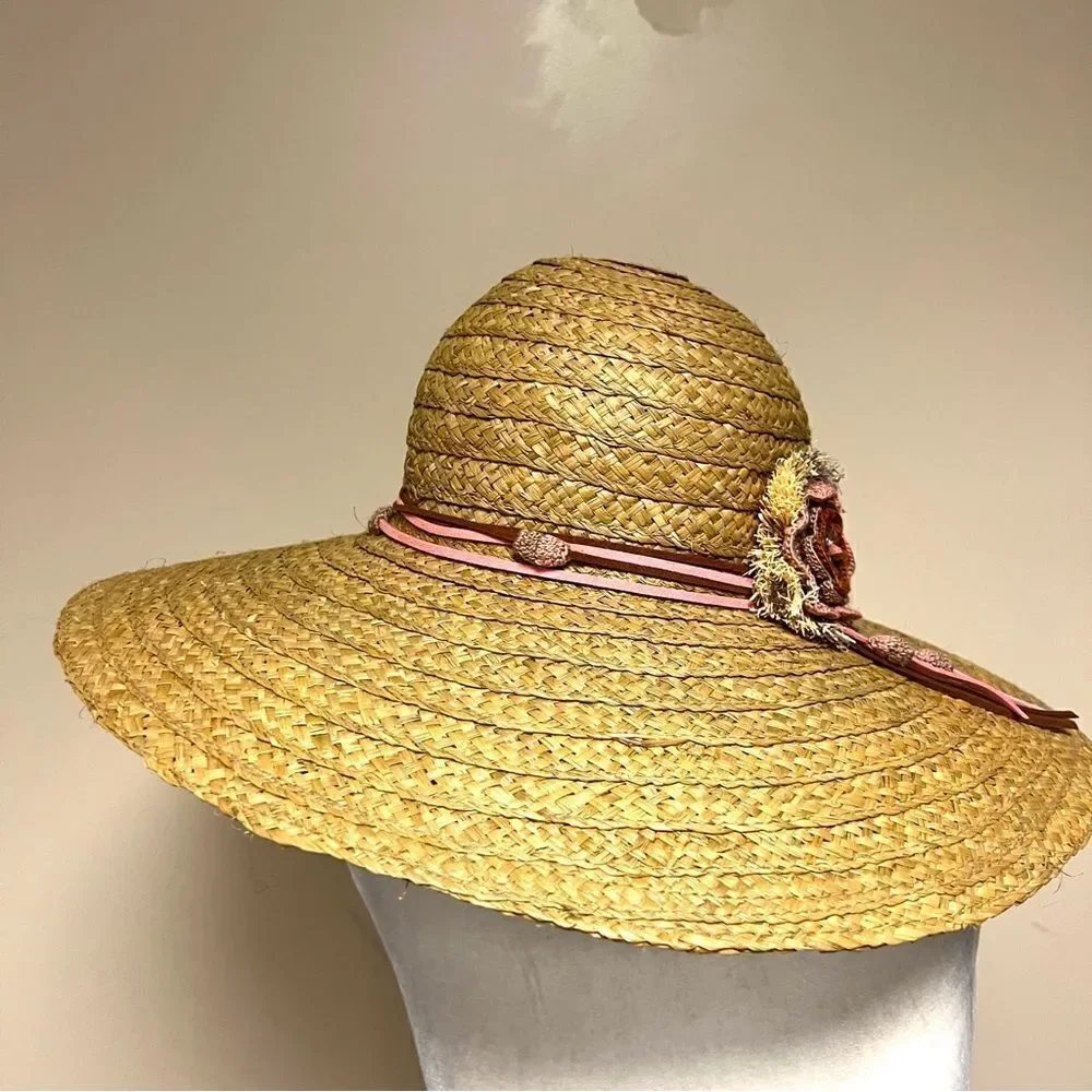 Callahan raffia braided hat.   Size S
